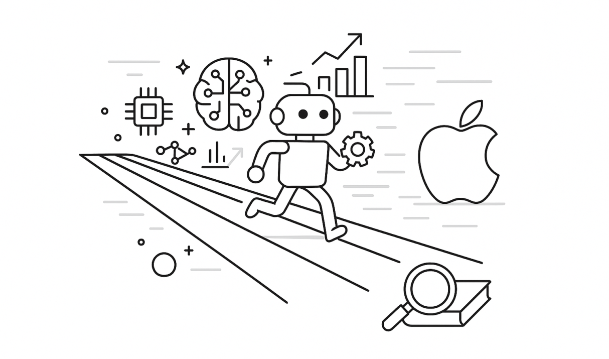 A Apple está ficando para trás na corrida da Inteligência Artificial?